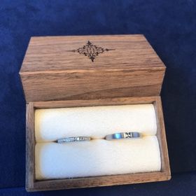 【PORTADA(ポルターダ)の口コミ】 ペアには見えないけど、よくみるとペアなところが気に入りました。また、…