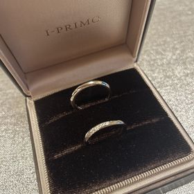 【アイプリモ(I-PRIMO)の口コミ】 自分側から、相手側からどの角度から見てもダイヤモンドがキラキラとしっ…