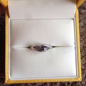 【ケイウノ ブライダル(K.UNO BRIDAL)の口コミ】 フルオーダーだったため、世界にひとつのオリジナル指輪を作ることができ…