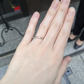 【HOSHI no SUNA 星の砂(ほしのすな)の口コミ】 こちらはストレートタイプで、上の部分のみがプラチナではなくゴールドで…