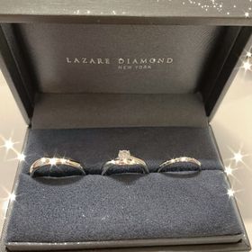 【ラザール ダイヤモンド(LAZARE DIAMOND)の口コミ】 婚約指輪を彼がラザールダイヤモンドさんで購入しました。私の好きなデザ…