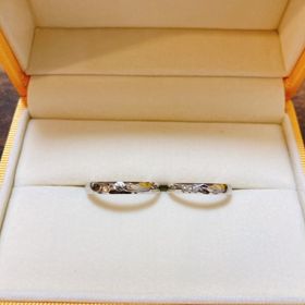 【ケイウノ ブライダル(K.UNO BRIDAL)の口コミ】 自分達がイメージしていたデザイン以上のクオリティで、主張しすぎずにさ…