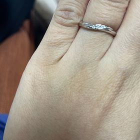 【アイプリモ(I-PRIMO)の口コミ】 着け心地とデザインで選びました。派手すぎず、普段使いしやすい指輪を探…