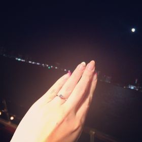 【俄(にわか)の口コミ】 白鈴という種類の指輪で、「ふたりがいつも寄り添い幸せであるように」と…