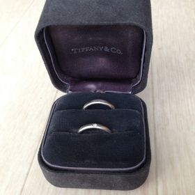 【ティファニー(Tiffany & Co.)の口コミ】 夫がティファニーにこだわりがあり随分研究したようで、試着してみたとこ…