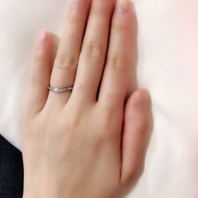 【ケイウノ ブライダル(K.UNO BRIDAL)の口コミ】 ディズニーのデザインが選べる、唐草模様を入れてくれる、一つのダイヤモ…