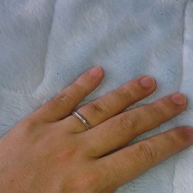 【ティファニー(Tiffany & Co.)の口コミ】 シンプルデザインが好きだったため好みのデザインのリングを探していたと…