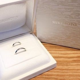 【MIKIMOTO(ミキモト)の口コミ】 結婚指輪のデザインはかねてよりシンプルなものにしたいと思っていました…