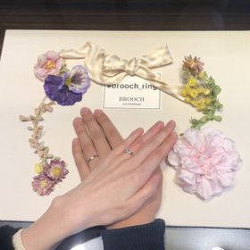 【BRIDGE(ブリッジ)の口コミ】 はじめて指輪を見させていただいた時に2人で「これだっ！すごいウチららし…