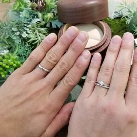 【COLANY(コラニー)の口コミ】 彼女からはうねりのあるデザインがいいな...というつぶやきを覚えててその…