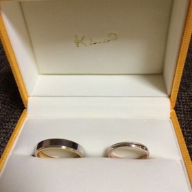 【ケイウノ ブライダル(K.UNO BRIDAL)の口コミ】 ベースになる指輪を選んでそこから自分たちだけのアレンジができたので良…