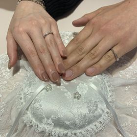 【TRECENTI(トレセンテ)の口コミ】 エンゲージリングに合わせて、重ねた時のフィット感のあるデザインを選ん…