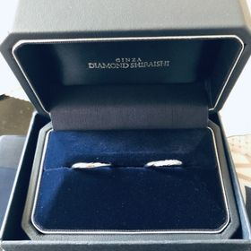 【銀座ダイヤモンドシライシの口コミ】 シンプルで長く使える物を探していました。シライシさんの結婚指輪は、シ…