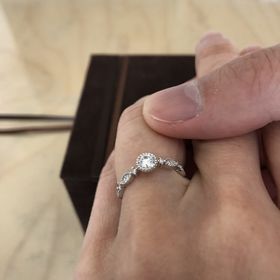 【PAVEO CHOCOLAT(パヴェオショコラ)の口コミ】 色々と綺麗なものがあって決めきれませんでしたが、店員さんが親身に説明…