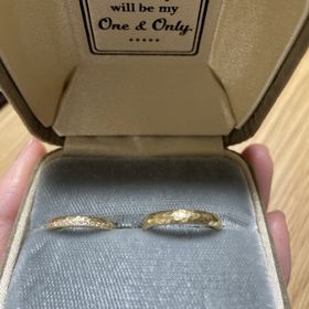 【One&Only(ワンアンドオンリー)の口コミ】 ザ・結婚指輪！じゃなくて、ラフに毎日着けられる、自分が気に入ったデザ…