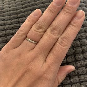 【ラザール ダイヤモンド(LAZARE DIAMOND)の口コミ】 婚約指輪を買わなかったので、少しでもダイヤモンドが入ってるデザインが…