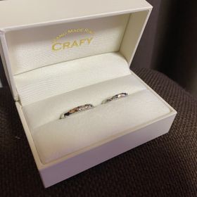 【CRAFY(クラフィ)の口コミ】 自分たちでこだわりの指輪を作れ、思い出としても残るので決めました。ブ…