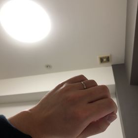【アイプリモ(I-PRIMO)の口コミ】 素材は金属アレルギーのためプラチナにしました。結婚指輪は大体プラチナ…