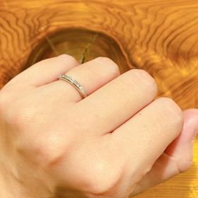 【BIJOUPIKO(ビジュピコ)の口コミ】 ハーフエタニティが欲しくて探していたところ
とても好みのデザインに出会…