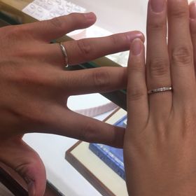 【Douxmiere bijou SOPHIA(ドゥミエール ビジュソフィア)の口コミ】 普段付けしたいのでシンプルでかつ可愛い、キラッと光るダイヤが可愛い、…