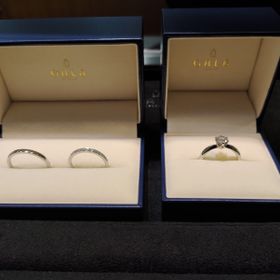 【GALA JEWELRY(ガラジュエリー)の口コミ】 ネットで見てから行ったので、欲しいデザインを伝えると、希望に近いもの…