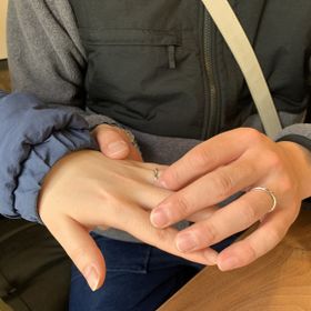 【出雲結(いずもゆい)の口コミ】 結婚指輪をネットで探しており、出雲結の指輪のデザインを見て、旦那さん…