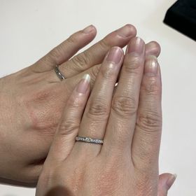 【TRECENTI(トレセンテ)の口コミ】 なんといっても、ハーフエタニティなのに日常使いができる所と、気に入っ…