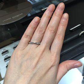 【ラザール ダイヤモンド(LAZARE DIAMOND)の口コミ】 ダイヤモンドの輝きが本当に美しかったです！
キラキラと虹色に輝いていて…
