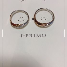 【アイプリモ(I-PRIMO)の口コミ】 指輪のデザインがよく、ピンクゴールド、プラチナの色の混ざりが綺麗で選…