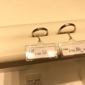 【festaria bijou SOPHIA(フェスタリア ビジュソフィア)の口コミ】 指輪のデザインがしっかりと見えるところが気に入りました。また、ペアだ…