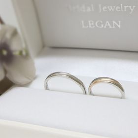 【LEGAN(レガン)の口コミ】 店の方に沢山相談に乗ってもらい、自分たちも希望やどういう指輪が似合う…