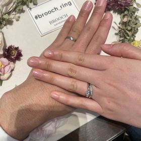 【LAPAGE(ラパージュ)の口コミ】 決め手のほとんどはひとめぼれでした！！指輪のデザインが、2人の好みにマ…