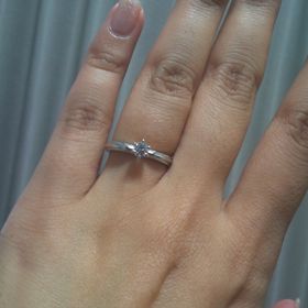 【ケイウノ ブライダル(K.UNO BRIDAL)の口コミ】 母の婚約指輪をリフォームしていただいたのですが、アドバイザーの方とデ…