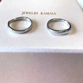 【JEWELRY  KAMATA(ジュエリーかまた)の口コミ】 指輪のデザインは、もともと欲しいと思っていたデザインに近いものがいく…