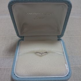 【サマンサシルヴァブライダルの口コミ】 実は指輪を買うのが初めてでどんな指輪合うかわからず結構悩みました。こ…