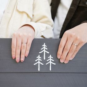 【THREE TREES(スリーツリーズ)の口コミ】 もともとデザインにはあまりこだわりがなく、
むしろ色々見過ぎて決めかね…