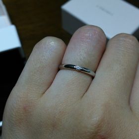 【アイプリモ(I-PRIMO)の口コミ】 一石のダイヤモンドの指輪がよく、シンプルな指輪だったので決めました。…