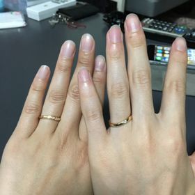 【Only You(オンリーユー)の口コミ】 私が金属アレルギーなのと、旦那さんが嵌めていて気にならないぐらい細身…