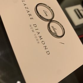 【ラザール ダイヤモンド(LAZARE DIAMOND)の口コミ】 先に購入をしていた友人の勧めで今回ラザールダイヤモンドで結婚指輪を選…