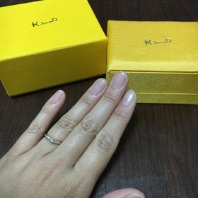 【ケイウノ ブライダル(K.UNO BRIDAL)の口コミ】 何店舗かで迷いましたが、プラチナのみのデザインがあまり好きでなくピン…