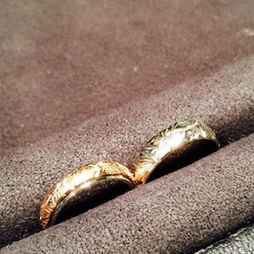 【HEART ISLAND(ハートアイランド)の口コミ】 「人とかぶらない」というのが私たちの結婚指輪を選ぶ上でのテーマでした…