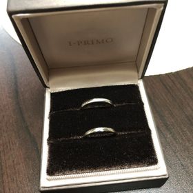 【アイプリモ(I-PRIMO)の口コミ】 デザインを一つ一つ見て、2人が1番好きなものにしました。女性用は細めで…