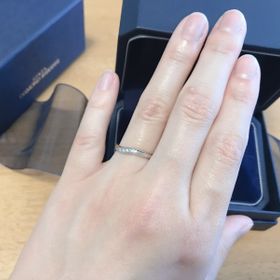 【銀座ダイヤモンドシライシの口コミ】 ベーシックなデザインで素材の良いもの、価格が抑えめなものを探していま…