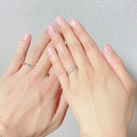 【ケイウノ ブライダル(K.UNO BRIDAL)の口コミ】 新郎はシンプルなもの新婦はキラキラしているものが好きで、自分たちの理…