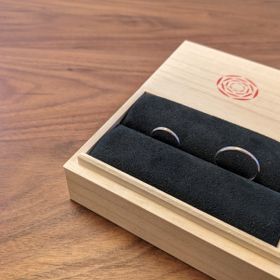 【出雲結(いずもゆい)の口コミ】 指輪に込められた想いが二人に合っていると思い、選びました。柔らかく、…