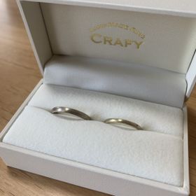 【CRAFY(クラフィ)の口コミ】 シンプルなリングが良かったので、＋指輪を作る思い出も残せる場所を選び…