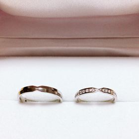 【STAR JEWELRY(スタージュエリー)の口コミ】 奥さんが指輪のデザインに一目惚れしたため。シンプルすぎず個性があるデ…
