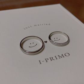 【アイプリモ(I-PRIMO)の口コミ】 彼とともにデザインをとても気に入りました。女性用は煌びやかにも見えま…