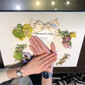 【ANTWERP BRILLIANT(アントワープブリリアント)の口コミ】 50万円前後の予算の範囲内でデザインを重視して選びました。仕事の都合で…