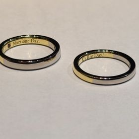 【TANZO.(鍛造指輪)の口コミ】 決め手はフルオーダーの鍛造品であること。最初、婚約指輪を選ぶ時に、色…